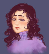 simple color headshot