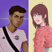 fully rendered busts